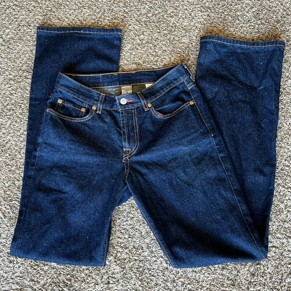 Lucky Brand Women’s 4/27‎ Dungarees Peanut Pant Lower Rise Flare